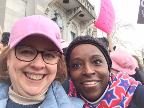 Karen Weal and me - 2018