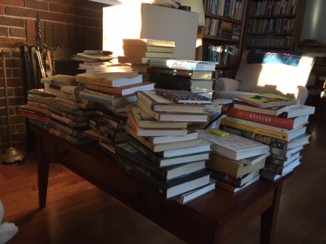 my book pile